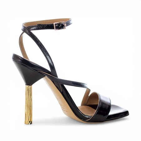 WO MILANO - Sandal Leder mit Knöchelriemen