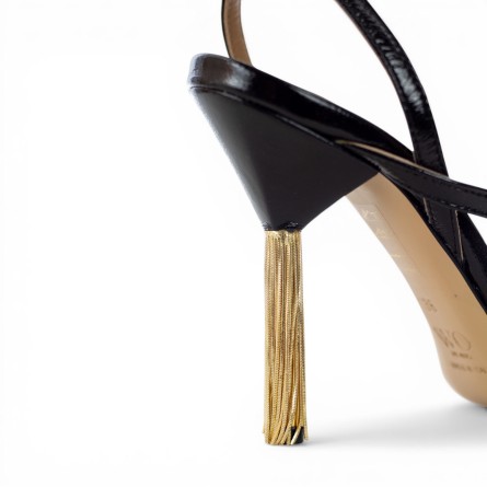 WO MILANO - Sandal Leder mit Knöchelriemen