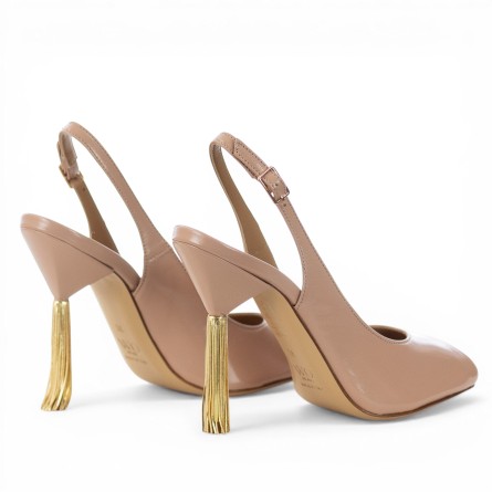 WO MILANO - Sandal Leder mit Fersenriemen