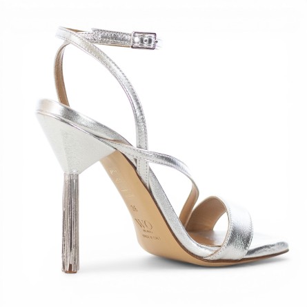 WO MILANO - Sandale cuir avec bride cheville