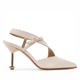 WO MILANO - Slingback de piel con hebilla