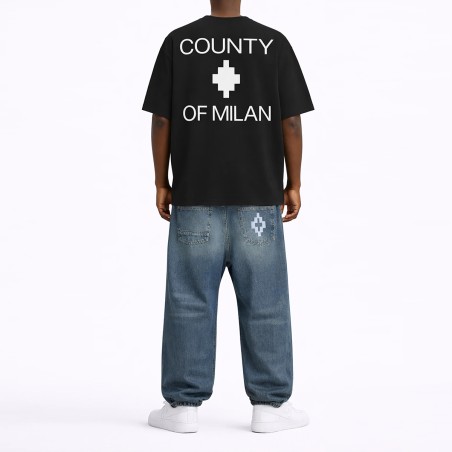 COUNTY OF MILAN - Cotton T-shirt with logo