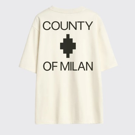 COUNTY OF MILAN - Camiseta con logotipo estampado