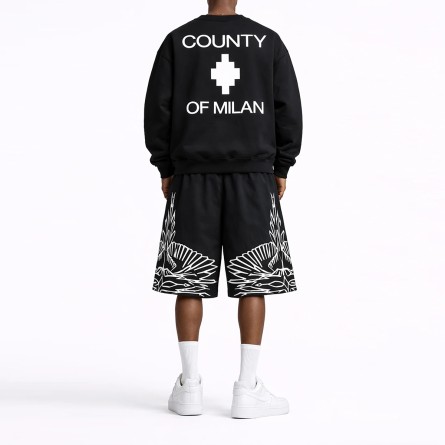 COUNTY OF MILAN - Felpa girocollo con logo