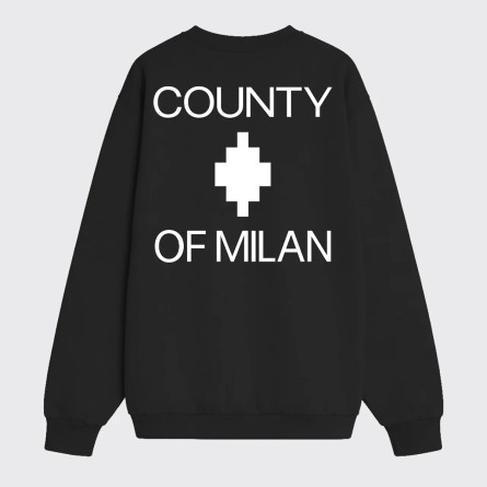 COUNTY OF MILAN - Sweat à col ras du cou avec logo