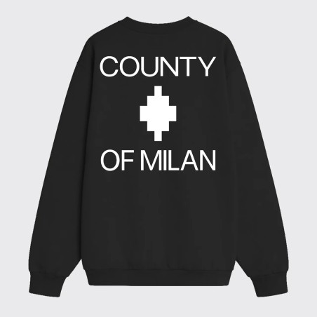 COUNTY OF MILAN - Sweat à col ras du cou avec logo