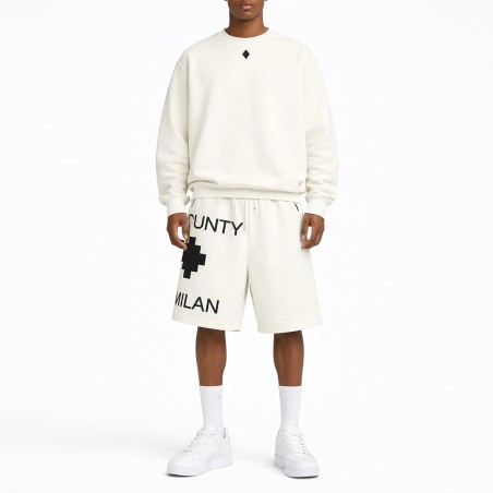 COUNTY OF MILAN - Sweatshirt mit Rundhalsausschnitt und Logo