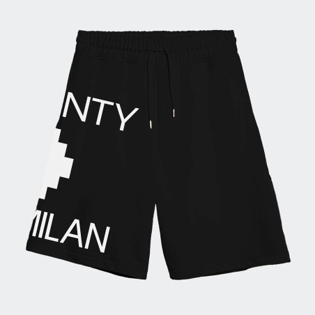 COUNTY OF MILAN - Bermuda shorts with maxi logo