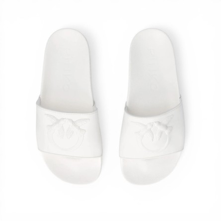 PINKO - Pantoffel mit geprägtem Love...