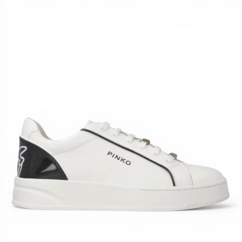 PINKO - Turnschuhe aus Leder mit Logo