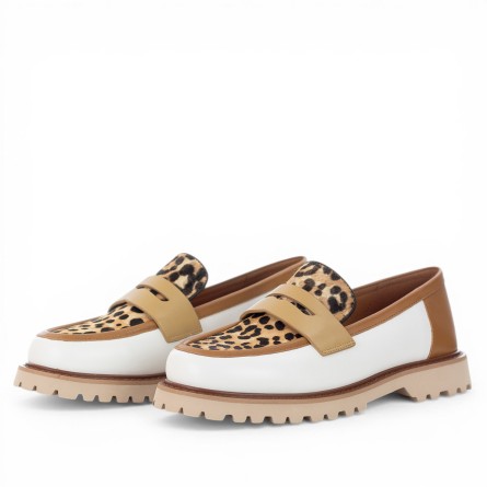 THE GIVER - Mocassino in pelle...