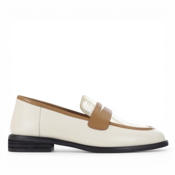 THE GIVER - Mocassino in pelle multicolore