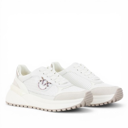 PINKO - Love Birds Logo Sneakers