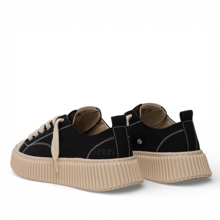 RHUN - Turnschuhe 2020 Treble Schwarzes Segeltuch