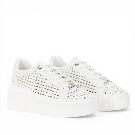 RENATO GARINI - Sneakers intrecciata con logo