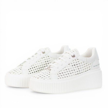 RENATO GARINI - Sneakers intrecciata con logo