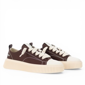 RHUN - Sneakers 2020 Treble Brown Canvas 2