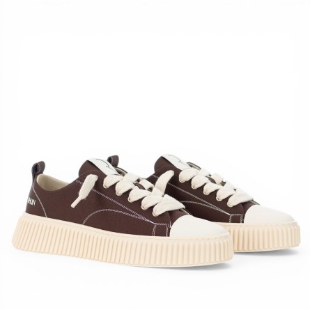 RHUN - 2020 Sneakers Treble Brown Canvas
