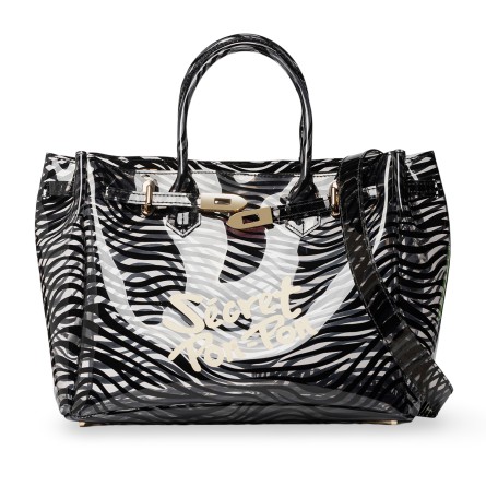 SECRET PON PON - Hand Bag Brigitte Animalier Zebra
