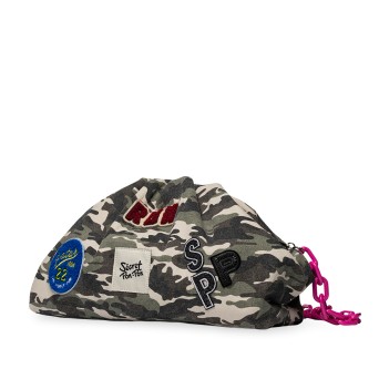 SECRET PON PON - Pochette Capri Canvas Camouflage 2