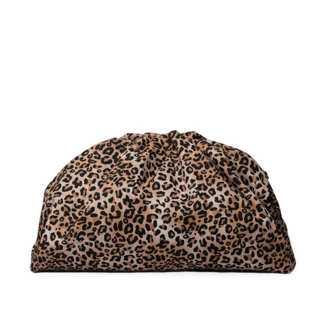 SECRET PON PON - Capri Canvas Animalier Leopard Clutch Bag
