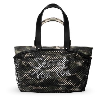 SECRET PON PON - City Tote M Camouflage Shoulder Bag
