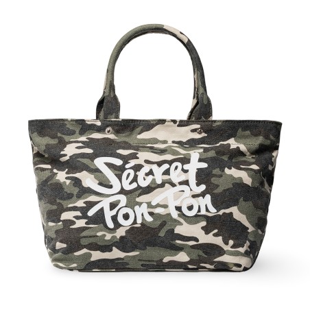 SECRET PON PON - City Tote M Camouflage Shoulder Bag