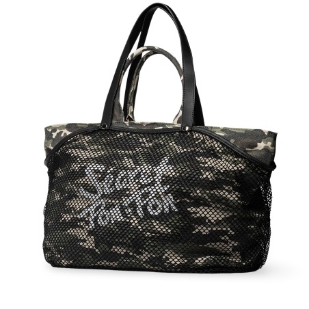 SECRET PON PON - Bandolera City Tote L Camuflaje