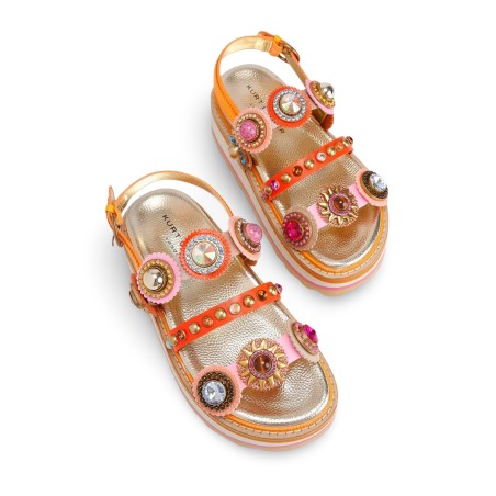 KURT GEIGER - Sandal Octavia Sling Platform