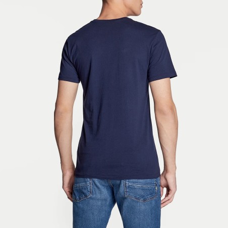 POLO RALPH LAUREN - T-shirt à col ras du cou avec logo emblématique brodé