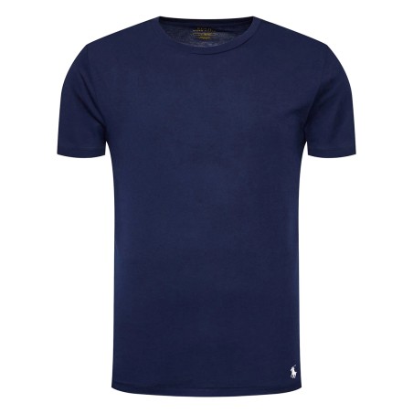 POLO RALPH LAUREN - T-Shirt mit Rundhalsausschnitt und ikonischem gesticktem Logo