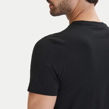 POLO RALPH LAUREN - T-Shirt mit Rundhalsausschnitt und gesticktem Logo