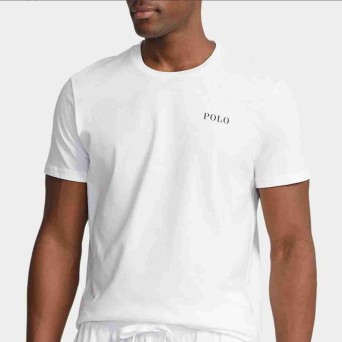 POLO RALPH LAUREN - T-shirt à col ras du cou avec mini...