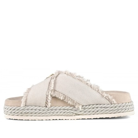 MOU - Sandal Criss-cross Denim