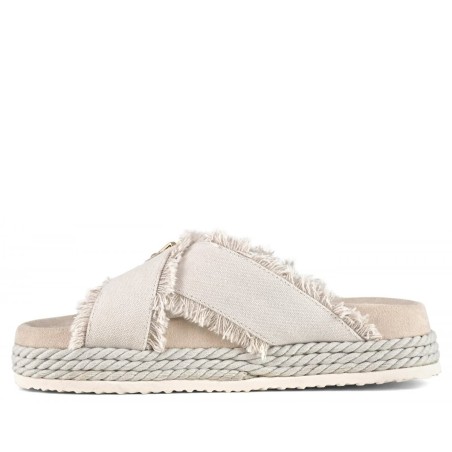 MOU - Sandal Criss-cross Denim
