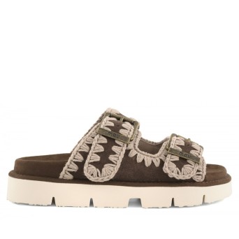 MOU - Bio Sandal mit doppelter Schnalle