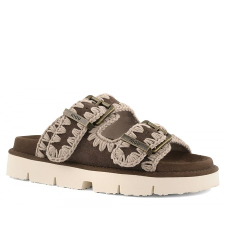 MOU - Bio Sandal mit doppelter Schnalle