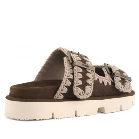 MOU - Bio Sandal mit doppelter Schnalle