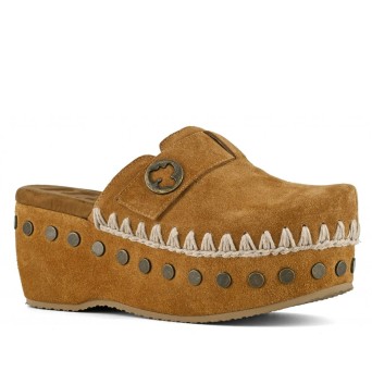 MOU - Sabot Plain Suede 2
