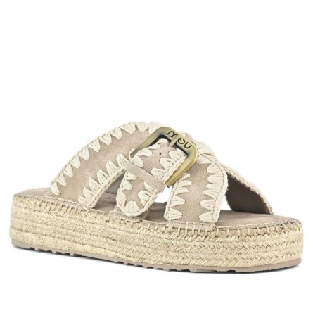 MOU - Sandale Daim Jute