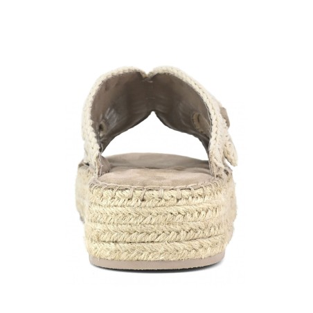 MOU - Sandal Jute Wildleder