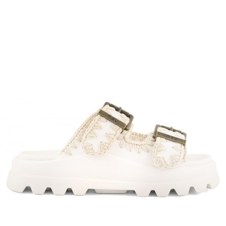 MOU - Sandal in Eva with double buckle