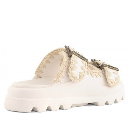 MOU - Sandal in Eva with double buckle