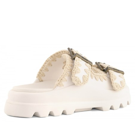 MOU - Sandal in Eva mit doppelter Schnalle