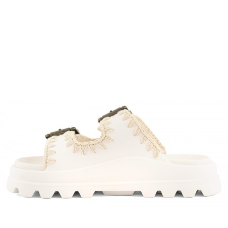 MOU - Sandal in Eva with double buckle
