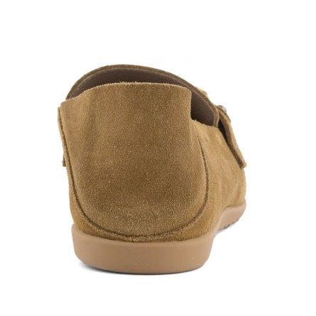 MOU - Ballerines en daim avec logo en métal