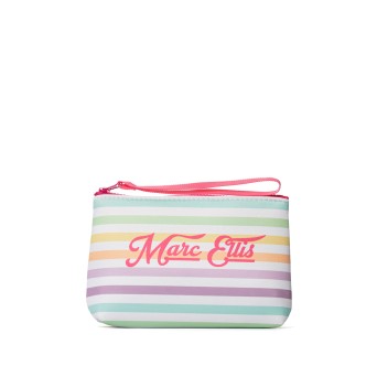 MARC ELLIS - Buby Pouch Stripes Clutch Bag