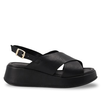 FRAU - Sandal leather with strap