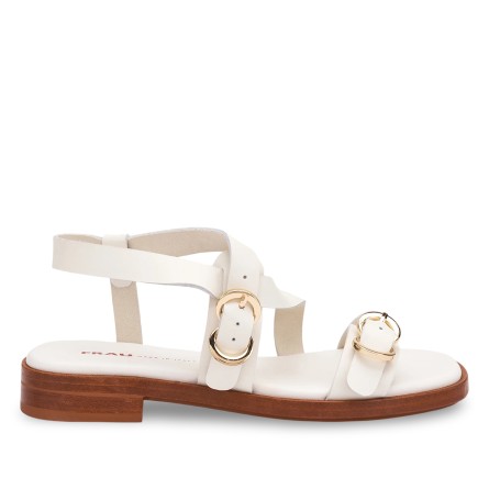 FRAU - Sandal Leder mit Schnallen