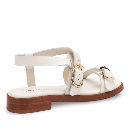 FRAU - Sandale cuir avec boucles